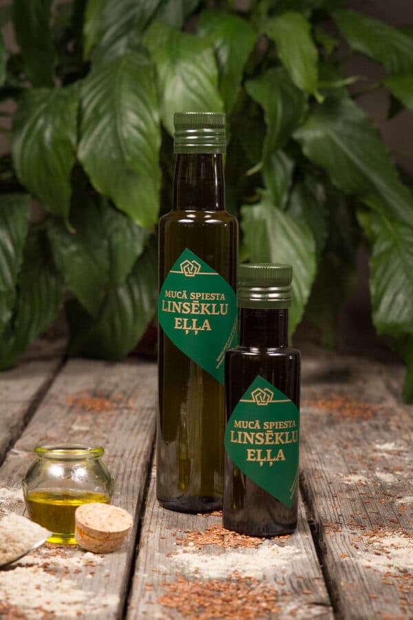 Mucā spiesta Linsēklu eļļa 100ml