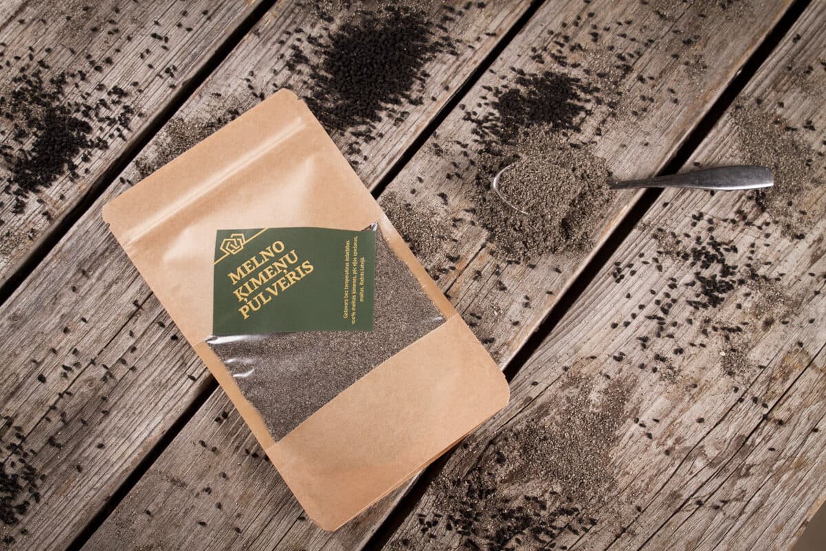 Melno ķimeņu pulveris 250g