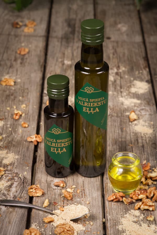 Mucā spiesta Valriekstu eļļa 100ml