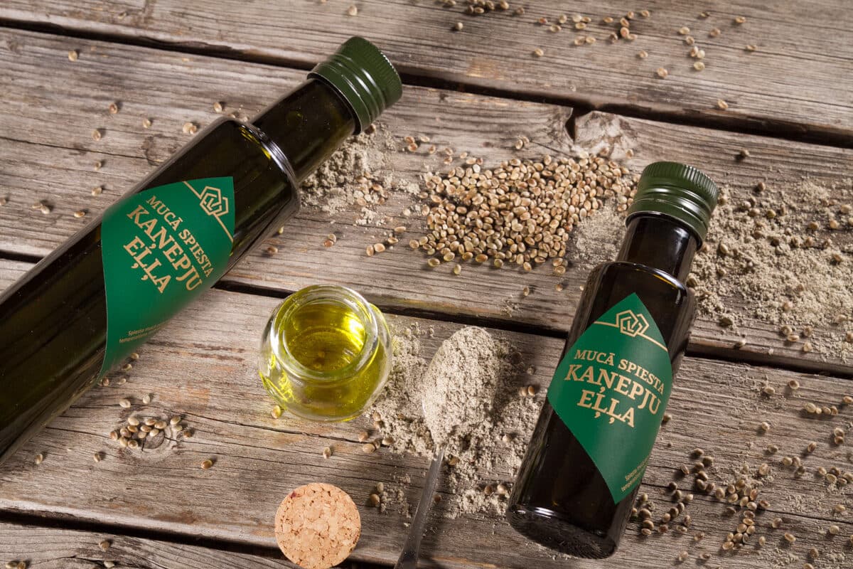 Mucā spiesta Kaņepju eļļa 100ml